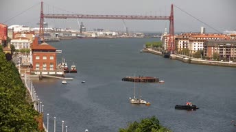 Sestao - Bizkaia Bridge and Ría de Bilbao