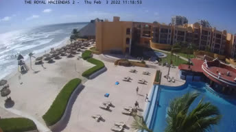 Panorama of Playa del Carmen - Mexico