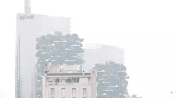 Skyline of Milan - Weather