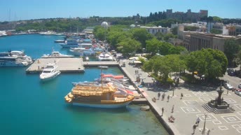 Rhodes - Mandraki Harbour
