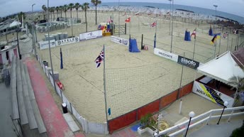 Beach Volleyball at Pescara Beach