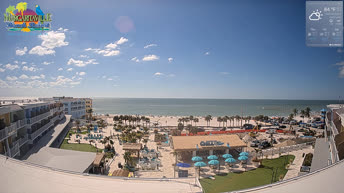 Panorama of Margaritaville Beach - Fort Myers