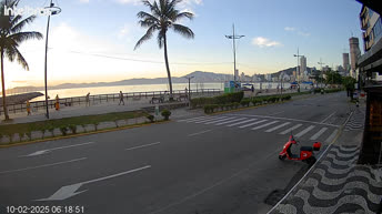 Itapema's promenade - Brazil