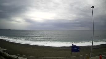 Beach of Genoa Voltri